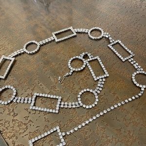 VINTAGE rhinestone belt
